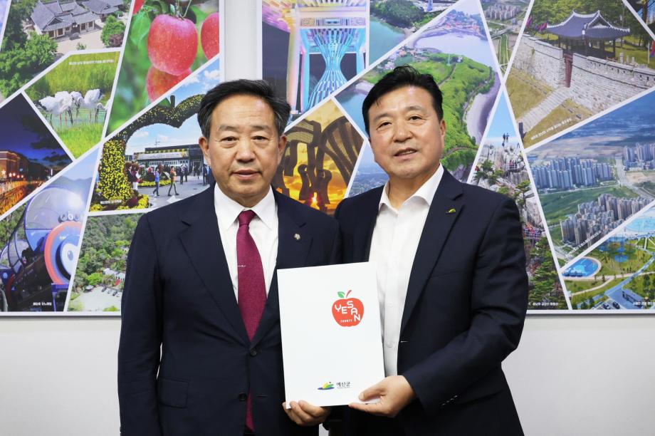 최재구 예산군수, 국회 찾아 주요 현안사업 국비 지원 요청 이미지