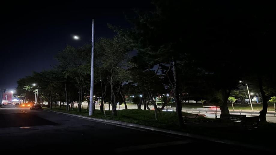 예산군, 터미널녹지대 야간경관 개선사업 추진 이미지