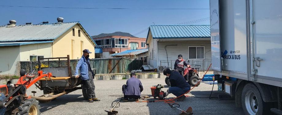 11.농업기계 순회교육 모습 이미지