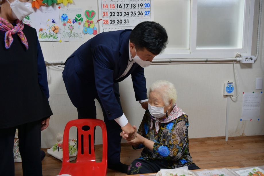 임성,예산3리 문해교실 방문 이미지