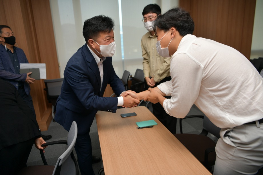 민원봉사과 친절마인드 함양 교육 이미지